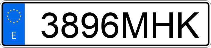 Numer rejestracyjny 3896MHK posiada VOLKSWAGEN GOLF Numer rejestracyjny 3896MHK posiada VOLKSWAGEN GOLF