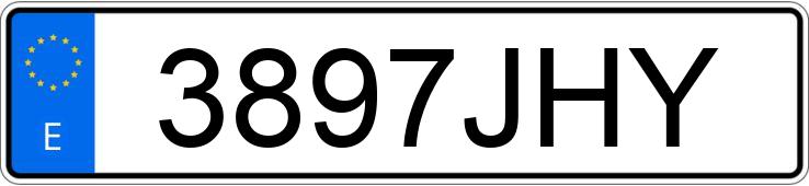 Numer rejestracyjny 3897JHY posiada VOLKSWAGEN CADDY Numer rejestracyjny 3897JHY posiada VOLKSWAGEN CADDY