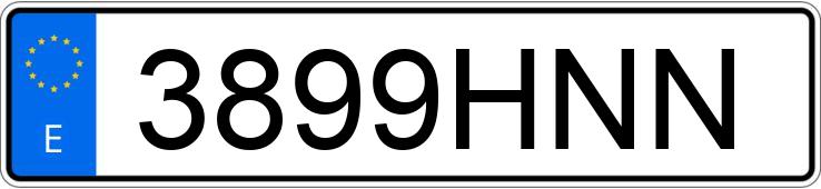 Numer rejestracyjny 3899HNN posiada TOYOTA YARIS Numer rejestracyjny 3899HNN posiada TOYOTA YARIS