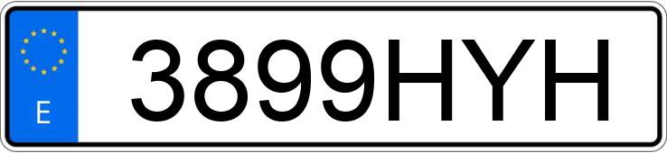 Numer rejestracyjny 3899HYH posiada RENAULT CAPTUR Numer rejestracyjny 3899HYH posiada RENAULT CAPTUR