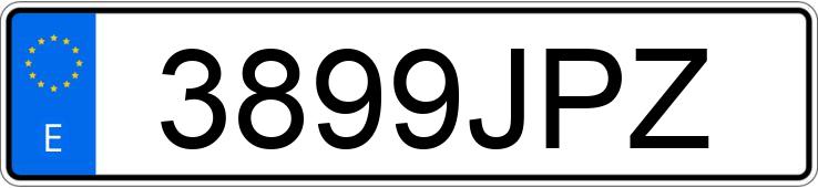 Numer rejestracyjny 3899JPZ posiada OPEL CORSA Numer rejestracyjny 3899JPZ posiada OPEL CORSA