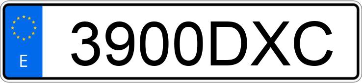 Numer rejestracyjny 3900DXC posiada VOLKSWAGEN TOURAN Numer rejestracyjny 3900DXC posiada VOLKSWAGEN TOURAN