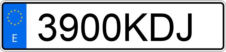 Numer rejestracyjny 3900KDJ posiada OPEL GRANDLAND X