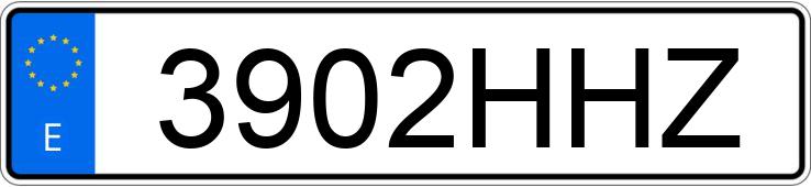 Numer rejestracyjny 3902HHZ posiada VOLKSWAGEN GOLF Numer rejestracyjny 3902HHZ posiada VOLKSWAGEN GOLF