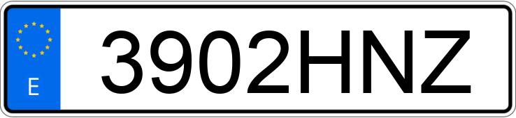 Numer rejestracyjny 3902HNZ posiada VOLKSWAGEN BEETLE Numer rejestracyjny 3902HNZ posiada VOLKSWAGEN BEETLE