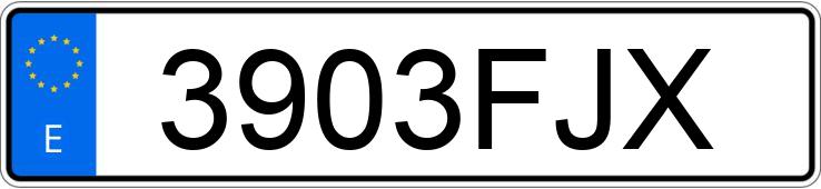 Numer rejestracyjny 3903FJX posiada BMW SERIE 3 Numer rejestracyjny 3903FJX posiada BMW SERIE 3