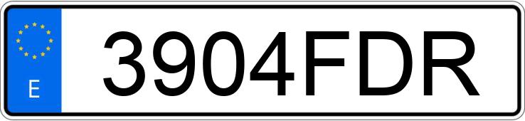 Numer rejestracyjny 3904FDR posiada AUDI A4 Numer rejestracyjny 3904FDR posiada AUDI A4