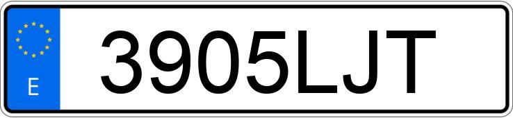 Numer rejestracyjny 3905LJT posiada DACIA SANDERO Numer rejestracyjny 3905LJT posiada DACIA SANDERO