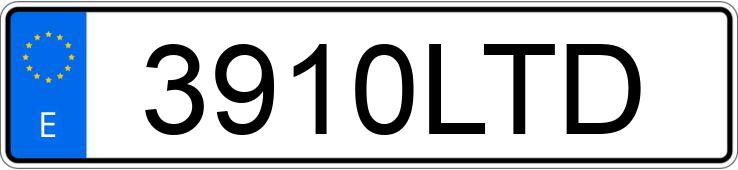 Numer rejestracyjny 3910LTD posiada FORD MUSTANG MACH-E Numer rejestracyjny 3910LTD posiada FORD MUSTANG MACH-E