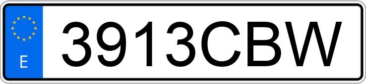 Numer rejestracyjny 3913CBW posiada OPEL VECTRA Numer rejestracyjny 3913CBW posiada OPEL VECTRA