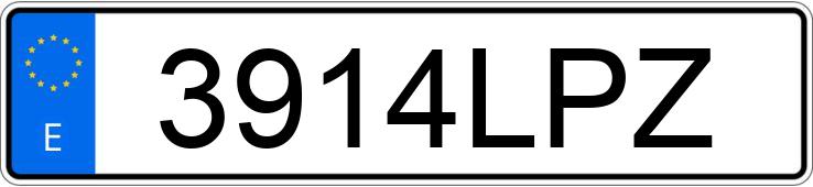 Numer rejestracyjny 3914LPZ posiada SKODA FABIA Numer rejestracyjny 3914LPZ posiada SKODA FABIA