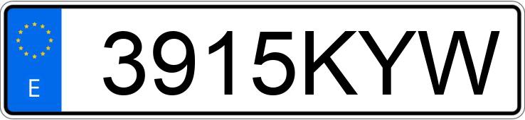 Numer rejestracyjny 3915KYW posiada NISSAN X-TRAIL Numer rejestracyjny 3915KYW posiada NISSAN X-TRAIL