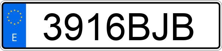 Numer rejestracyjny 3916BJB posiada FIAT BRAVO Numer rejestracyjny 3916BJB posiada FIAT BRAVO