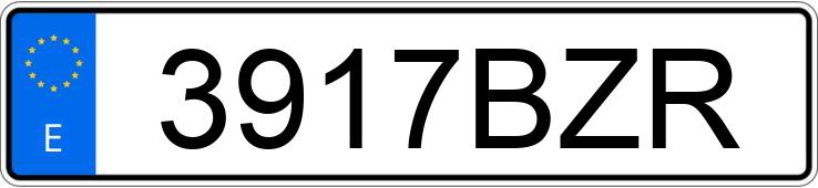 Numer rejestracyjny 3917BZR posiada CITROEN JUMPY Numer rejestracyjny 3917BZR posiada CITROEN JUMPY