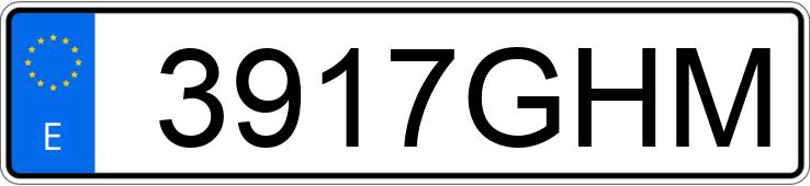 Numer rejestracyjny 3917GHM posiada IVECO DAILY