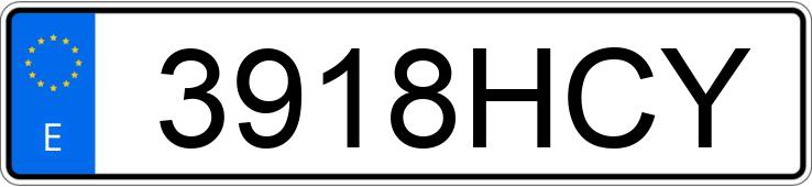 Numer rejestracyjny 3918HCY posiada OPEL ZAFIRA Numer rejestracyjny 3918HCY posiada OPEL ZAFIRA