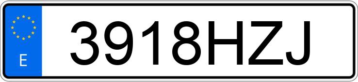 Numer rejestracyjny 3918HZJ posiada RENAULT MEGANE Numer rejestracyjny 3918HZJ posiada RENAULT MEGANE