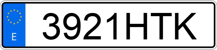 Numer rejestracyjny 3921HTK posiada FORD FOCUS Numer rejestracyjny 3921HTK posiada FORD FOCUS