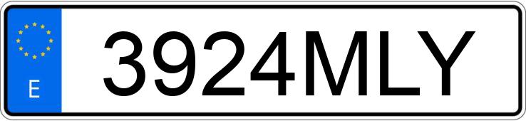 Numer rejestracyjny 3924MLY posiada KIA SPORTAGE Numer rejestracyjny 3924MLY posiada KIA SPORTAGE