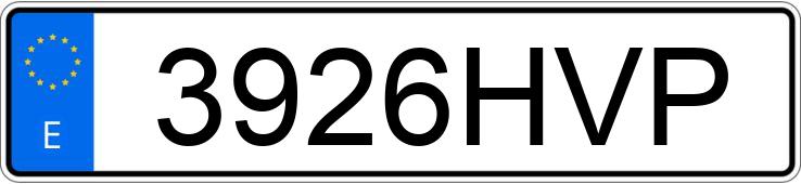 Numer rejestracyjny 3926HVP posiada RENAULT CAPTUR