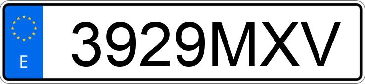 Numer rejestracyjny 3929MXV posiada TOYOTA HILUX