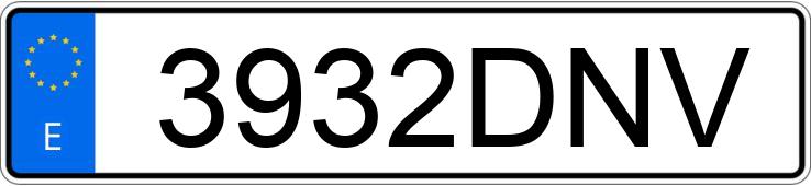 Numer rejestracyjny 3932DNV posiada BMW SERIE 3 Numer rejestracyjny 3932DNV posiada BMW SERIE 3