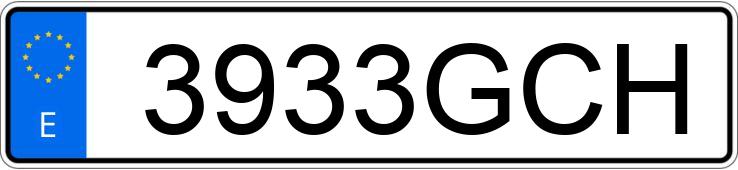 Numer rejestracyjny 3933GCH posiada AUDI A3 Numer rejestracyjny 3933GCH posiada AUDI A3