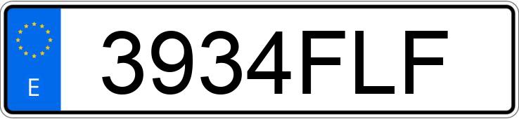 Numer rejestracyjny 3934FLF posiada FORD FOCUS Numer rejestracyjny 3934FLF posiada FORD FOCUS