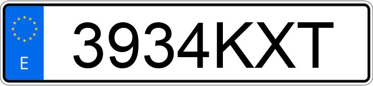 Numer rejestracyjny 3934KXT posiada HYUNDAI TUCSON Numer rejestracyjny 3934KXT posiada HYUNDAI TUCSON