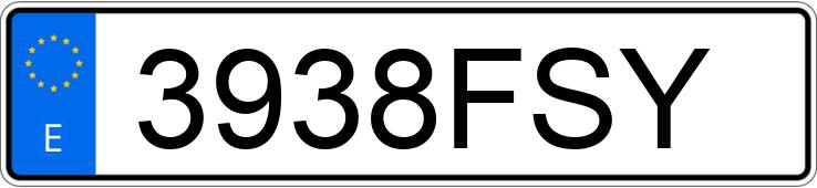 Numer rejestracyjny 3938FSY posiada RENAULT MASTER Numer rejestracyjny 3938FSY posiada RENAULT MASTER