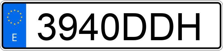 Numer rejestracyjny 3940DDH posiada TOYOTA RAV4 Numer rejestracyjny 3940DDH posiada TOYOTA RAV4