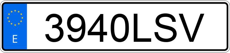 Numer rejestracyjny 3940LSV posiada VOLVO XC60