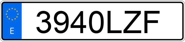 Numer rejestracyjny 3940LZF posiada VOLKSWAGEN TOURAN Numer rejestracyjny 3940LZF posiada VOLKSWAGEN TOURAN