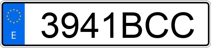 Numer rejestracyjny 3941BCC posiada RENAULT ESPACE Numer rejestracyjny 3941BCC posiada RENAULT ESPACE