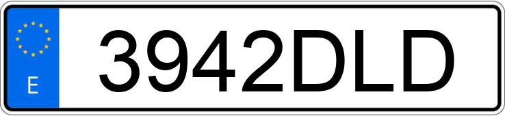 Numer rejestracyjny 3942DLD posiada SEAT LEON