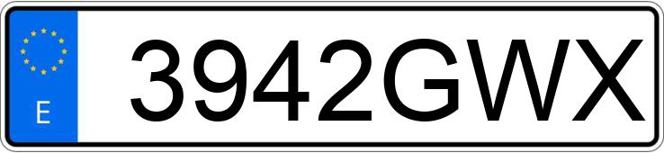 Numer rejestracyjny 3942GWX posiada BMW SERIE 6 Numer rejestracyjny 3942GWX posiada BMW SERIE 6