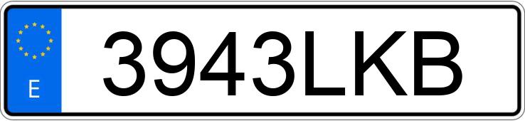 Numer rejestracyjny 3943LKB posiada CITROEN C3 AIRCROSS