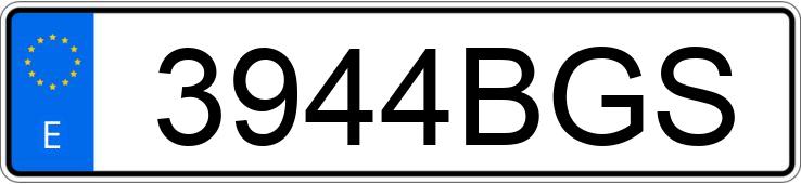 Numer rejestracyjny 3944BGS posiada BMW SERIE 3 Numer rejestracyjny 3944BGS posiada BMW SERIE 3