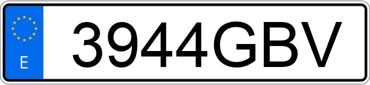 Numer rejestracyjny 3944GBV posiada NISSAN MICRA