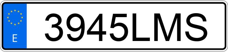 Реєстраційний номер 3945LMS має CITROEN C4