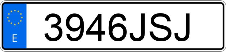 Numer rejestracyjny 3946JSJ posiada OPEL CORSA