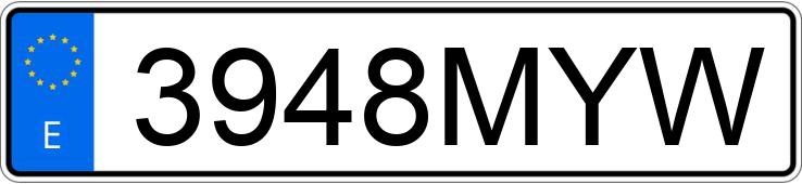 Numer rejestracyjny 3948MYW posiada CUPRA FORMENTOR