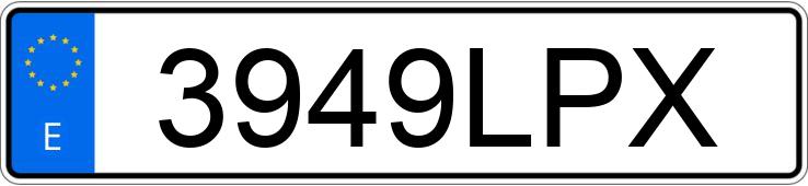 Numer rejestracyjny 3949LPX posiada SEAT LEON Numer rejestracyjny 3949LPX posiada SEAT LEON