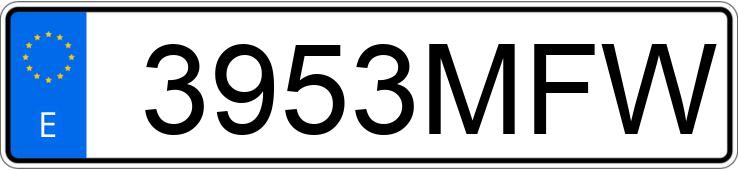 Numer rejestracyjny 3953MFW posiada OPEL CORSA Numer rejestracyjny 3953MFW posiada OPEL CORSA