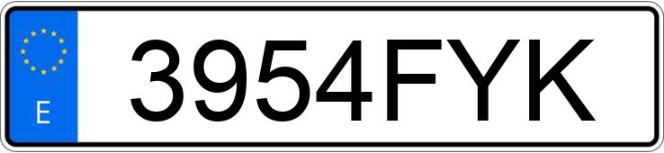 Numer rejestracyjny 3954FYK posiada VOLVO S40 Numer rejestracyjny 3954FYK posiada VOLVO S40