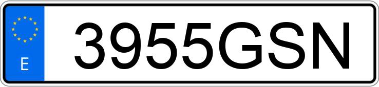 Numer rejestracyjny 3955GSN posiada PEUGEOT 207 Numer rejestracyjny 3955GSN posiada PEUGEOT 207