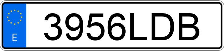Numer rejestracyjny 3956LDB posiada BMW SERIE 3 Numer rejestracyjny 3956LDB posiada BMW SERIE 3