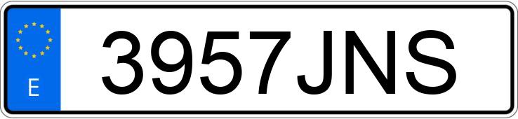 Numer rejestracyjny 3957JNS posiada DS DS4 CROSSBACK 2.0 BLUEHDI 180 S&S SPORT EAT6