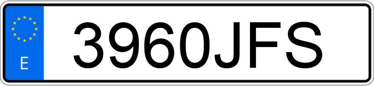 Numer rejestracyjny 3960JFS posiada SEAT LEON Numer rejestracyjny 3960JFS posiada SEAT LEON