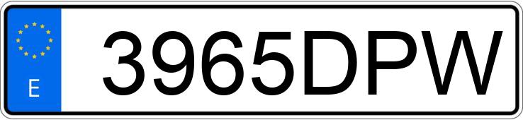 Numer rejestracyjny 3965DPW posiada MERCEDES SLK (170-171) Numer rejestracyjny 3965DPW posiada MERCEDES SLK (170-171)